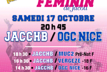 Affiche JACCHB - OGC Nice 17 octobre 2015