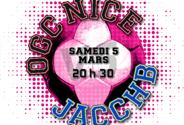 Affiche JACCHB - OGC Nice 5 mars 2016