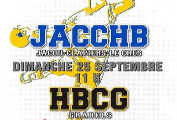 Affiche JACCHB - HBCG 25 septembre 2016