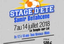 Stage d'été 2018 Samir Bellahcene