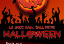 Affiche de la soirée Halloween du JACCHB le 01/11/2019