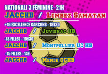 Match Nationale 3 Féminine le 07/12/2019 : JACCHB - Lombez Samatan