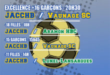 Match Excellence +16 Masculin le 1er Février 2020 : JACCHB - Vaunage